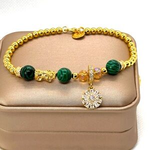 SOLD OUTSIDE! 💎 Pi Yao 18K Saudi Gold Bracelet! 💎